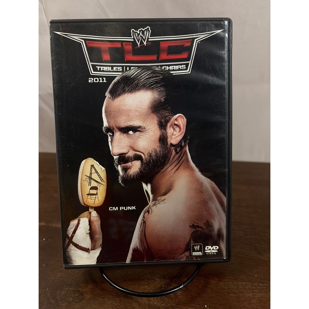 WWE TLC Tables Ladders Chairs 2011 DVD CM Punk Excellent Triple Threat Match